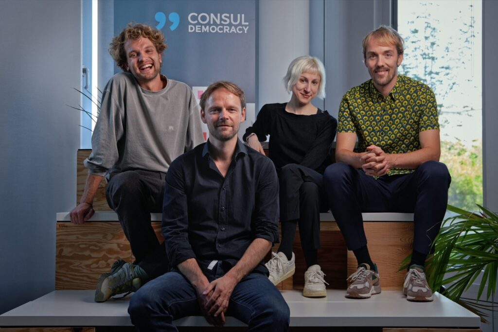 group photo of foundation team