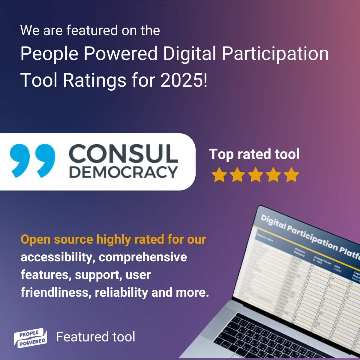 Digital Participation Tools Rating: open source wins! :)