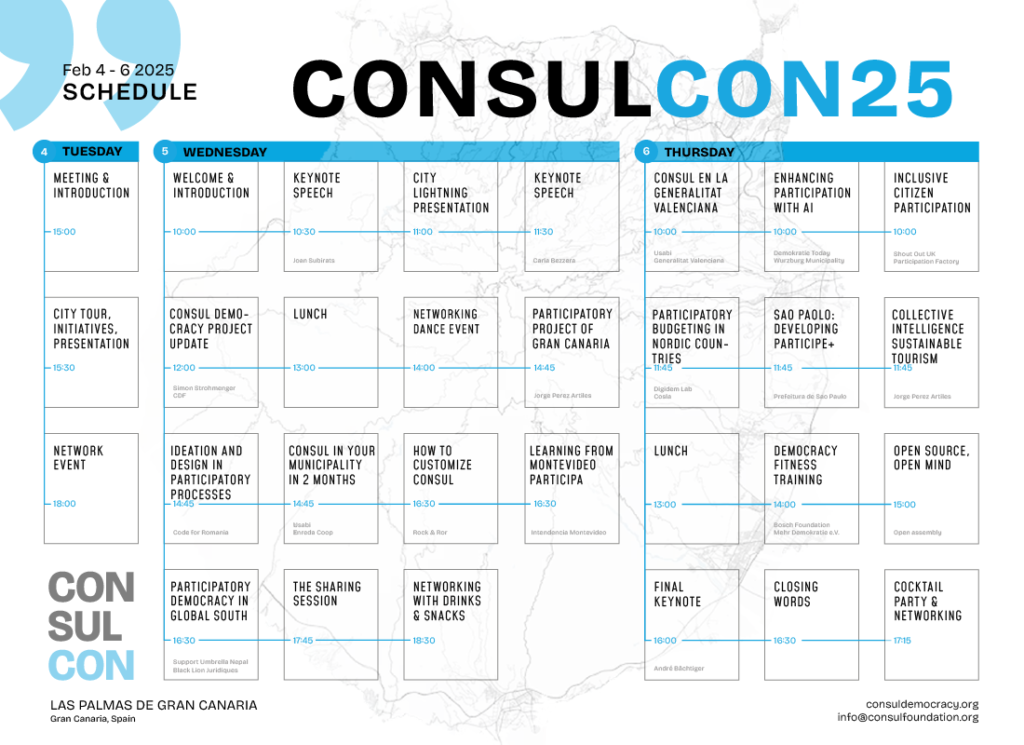 consulcon25 conference programme